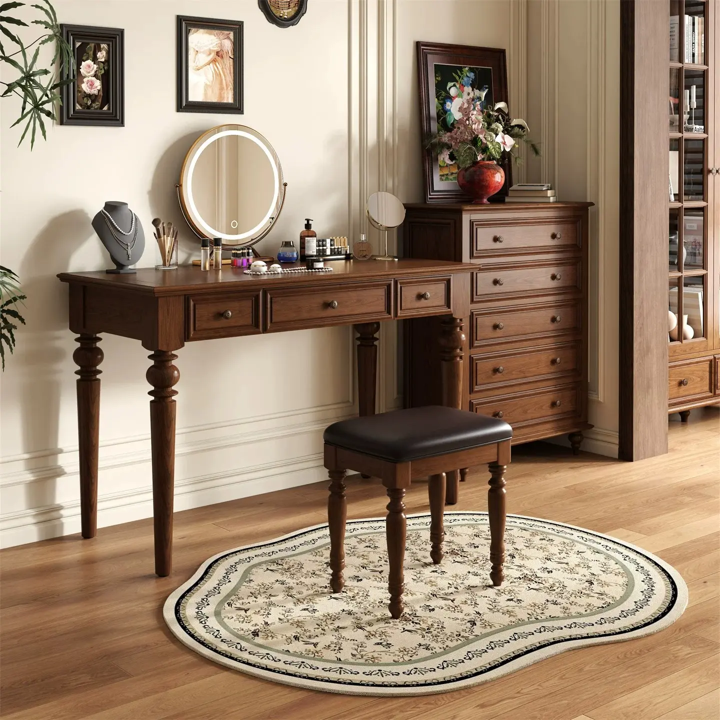 China Solid Wood Vanity Desks from Trusted Suppliers | OEM Factory Manufacturing Solutions