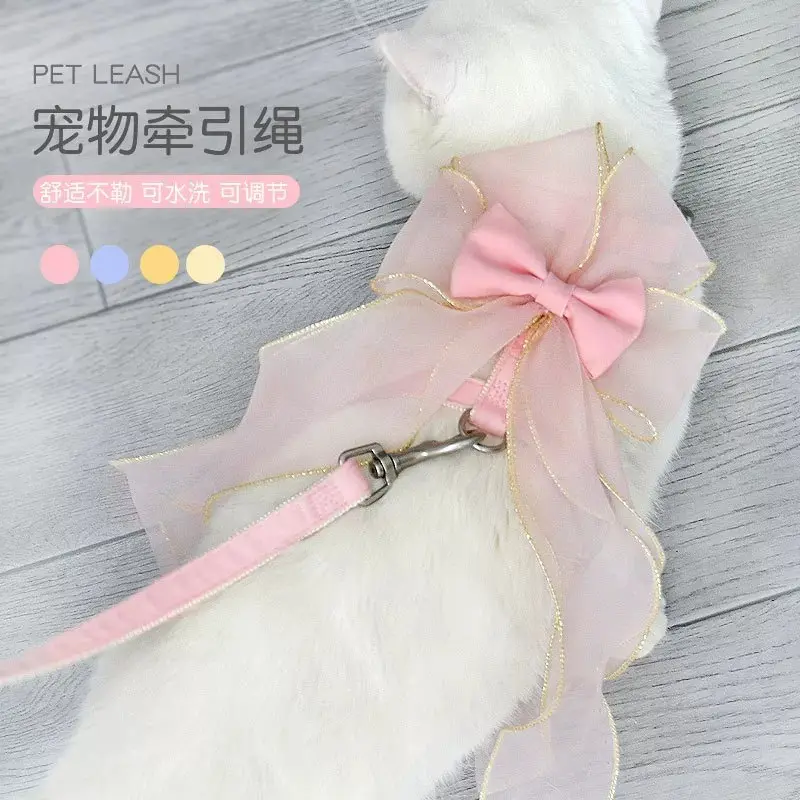 Wholesale Bow Ribbon Pet Leashes Procurement / OEM / Supply Chain Suppliers, Manufacturer