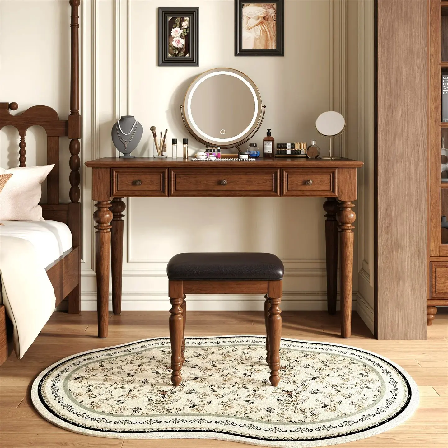China Solid Wood Vanity Desks from Trusted Suppliers | OEM Factory Manufacturing Solutions