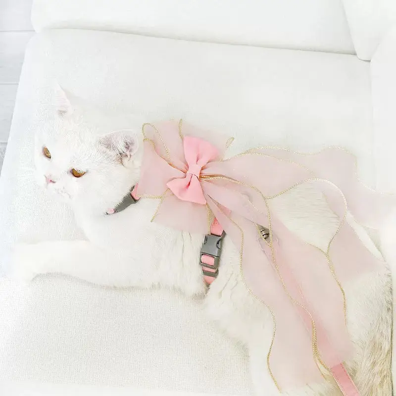 Wholesale Bow Ribbon Pet Leashes Procurement / OEM / Supply Chain Suppliers, Manufacturer