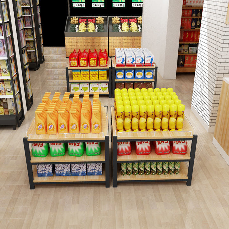 Supermarket Shelves Display Stand for Market Supermarkets Promotion Table