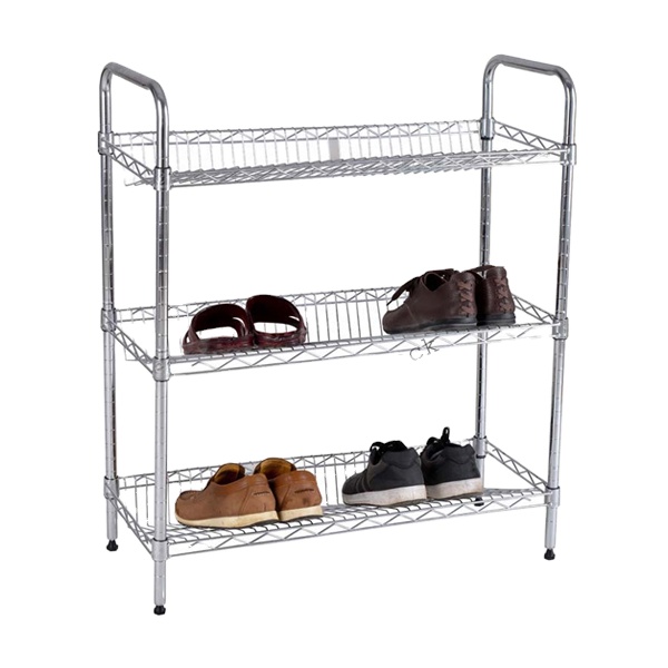 Stainless Steel Kitchen Dish Rack Chrome Shelving System Over Toilet Shelf  Storage Holders & Racks