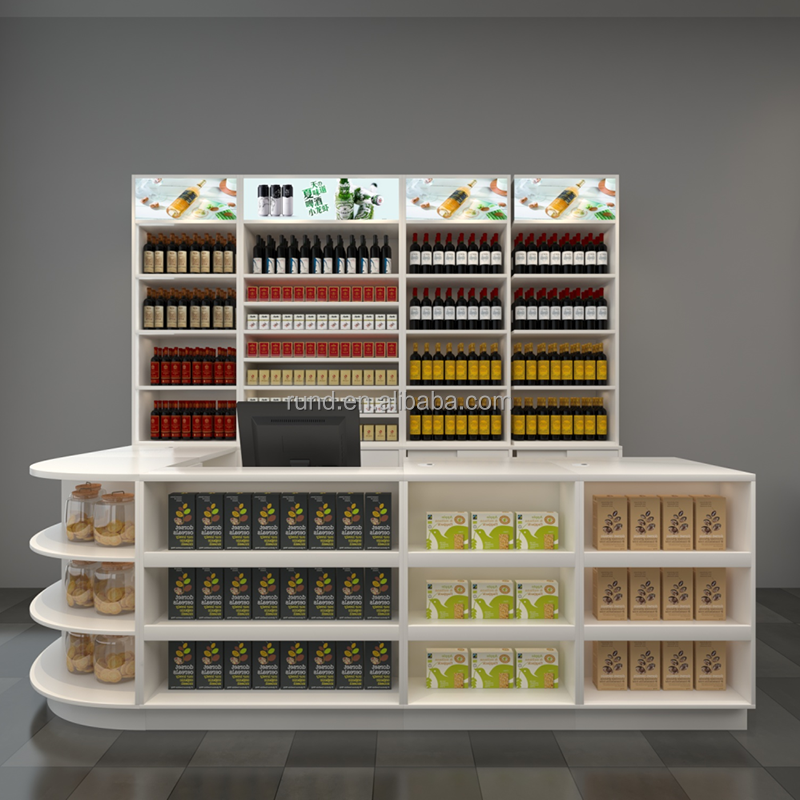 R&D Supermarket Cash Register Adjustable Normal Quick Checkout Powder Coated RD Model Cashier