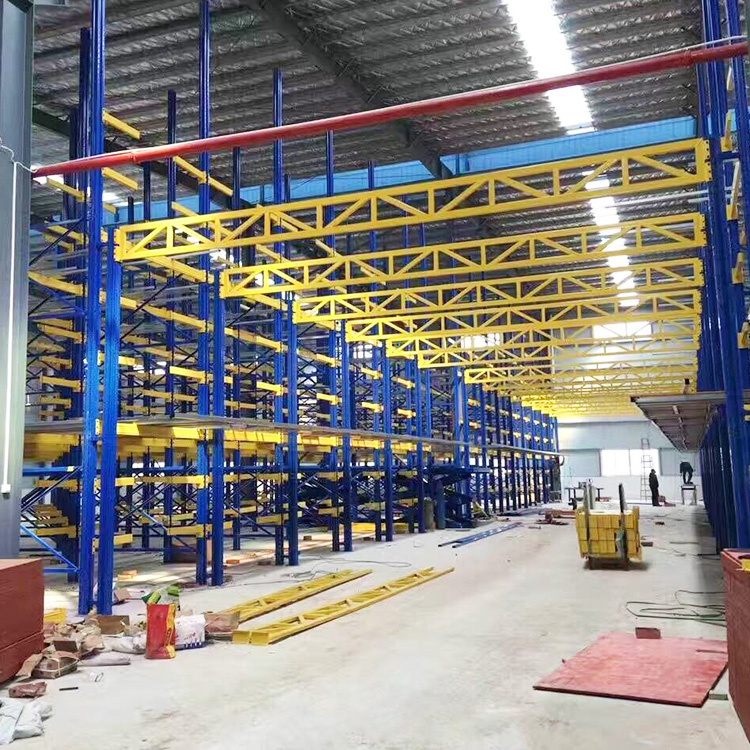 Heavy-Duty Steel Pipe Cantilever Rack Vertical Storage Solution with Corrosion Protection Heavy-Duty Cantilever Rack RZ