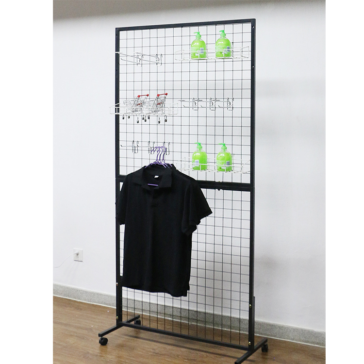 2'X6' Metal Gridwall Wire Mesh Grid Wall Panel with 3 Pieces Box