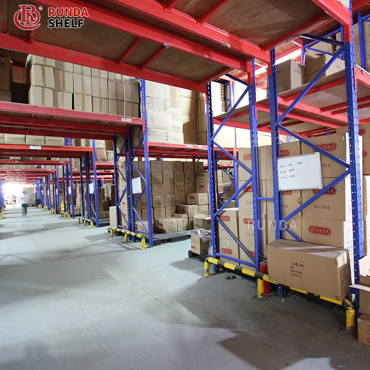 Pallet Racking Support Heavy Duty Mezzanine Floor Rack System Steel Warehouse Platform Detachable Design 300-1000kg/sqm Load