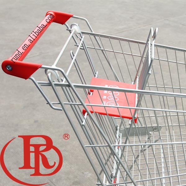 Supermarket Shopping Cart Trolley Metal Serviceable Trolley Price