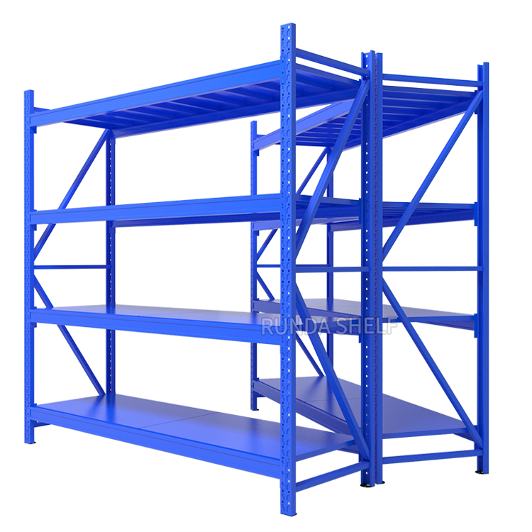 Wire Railing Warehouse Factory Heavy Duty Steel RD 200kg Rack Wire Deck,boltless / Rivet Shelving Medium Duty Q235B Steel 2000mm