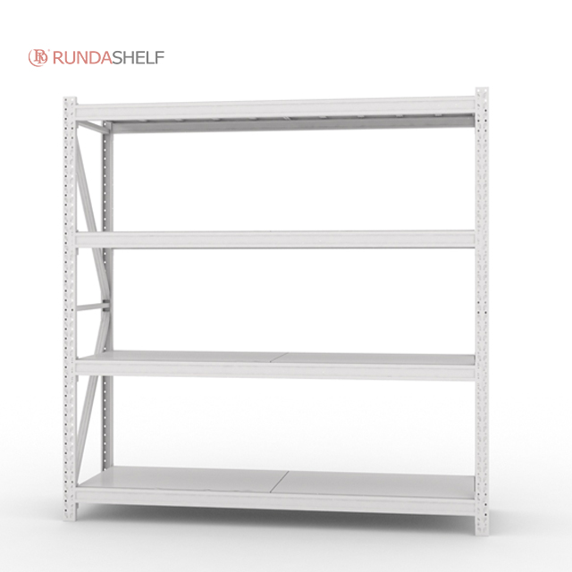 Heavy Duty Powder Coated Metal Light Duty Warehouse Storage Rack Shelf 200KG New Warehouse Shelf Shelf with Good Price