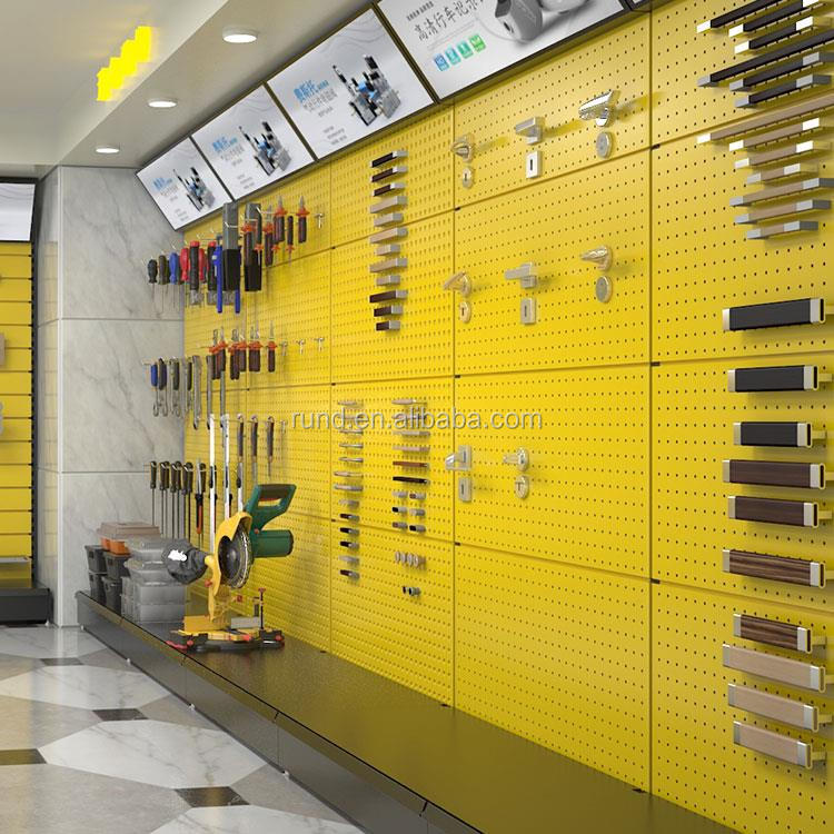 Single-Sided Supermarket Rack Display Hardware Stand Light Duty Metallic Material for Mobile Phone Accessories