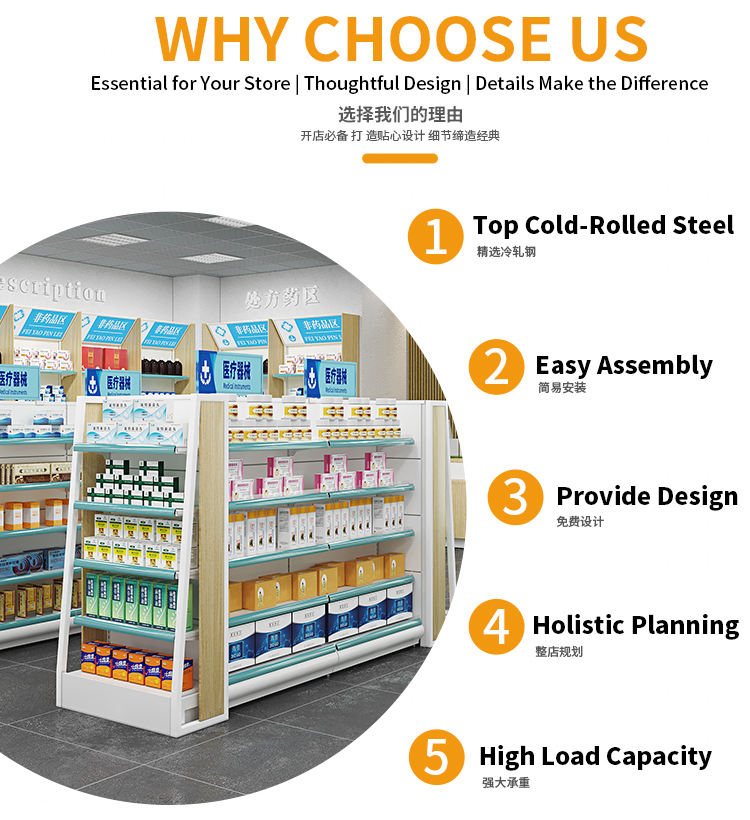 Supermarket Shelf and Display Stand 10