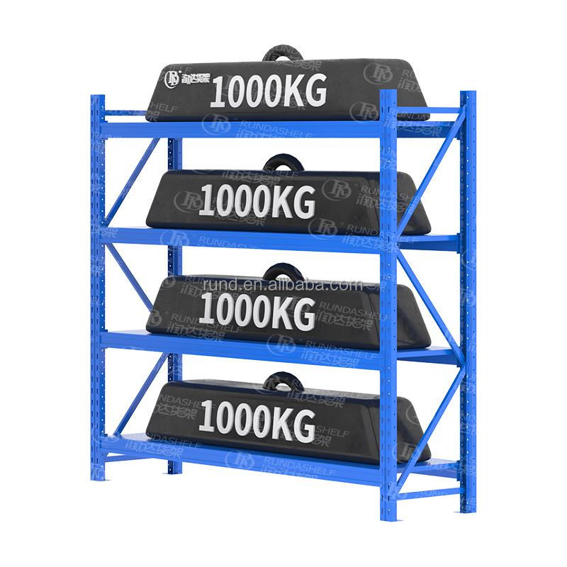 Factory Price Selective Pallet Rack Durable 5-Layer Wire Shelving Display Rack Units 200kg 300kg 500kg Capacity VNA Pallet Rack