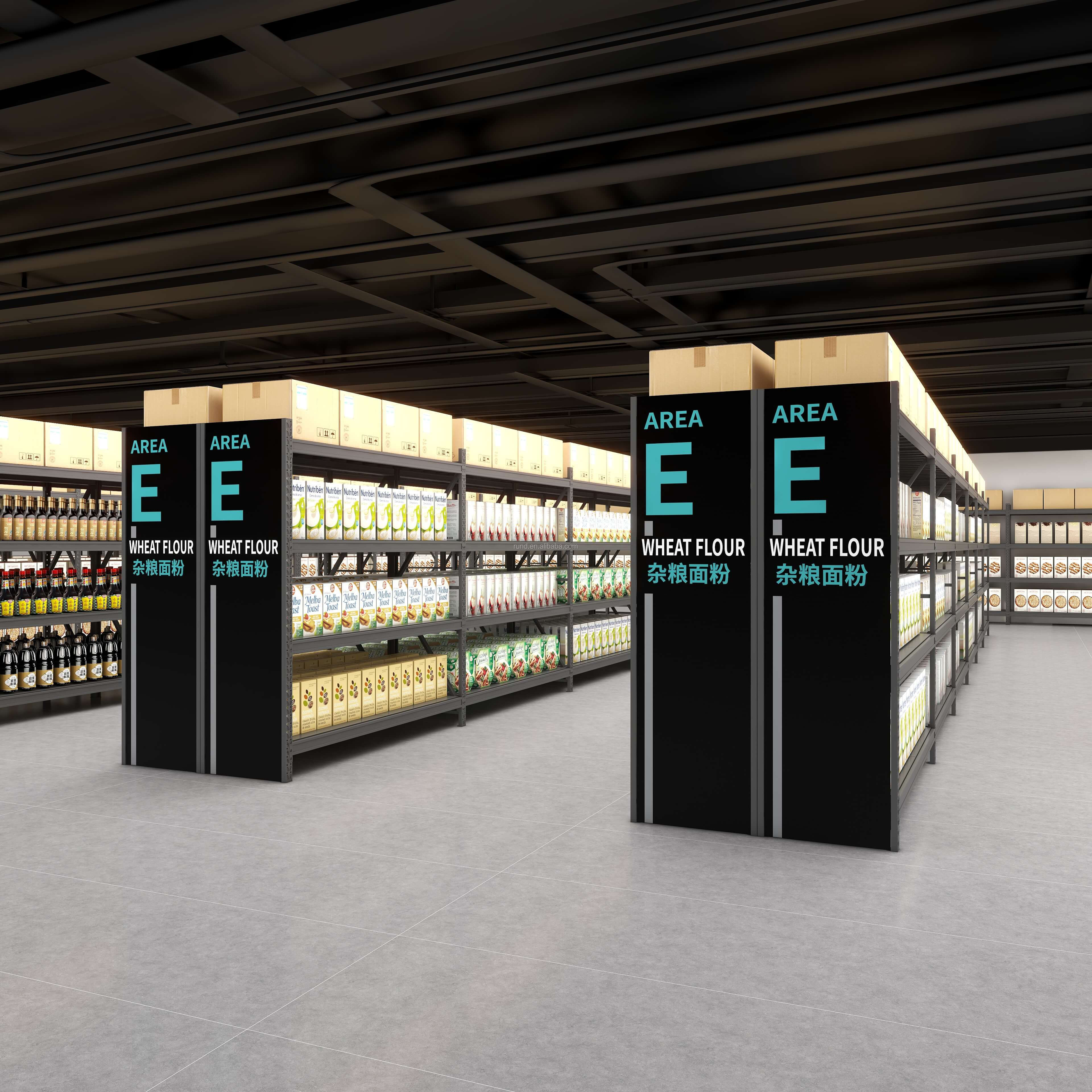 Heavy-Duty Boltless 5-Layer Metal Storage Rack Industry-Grade Corrosion Protected Steel for Warehouse Use