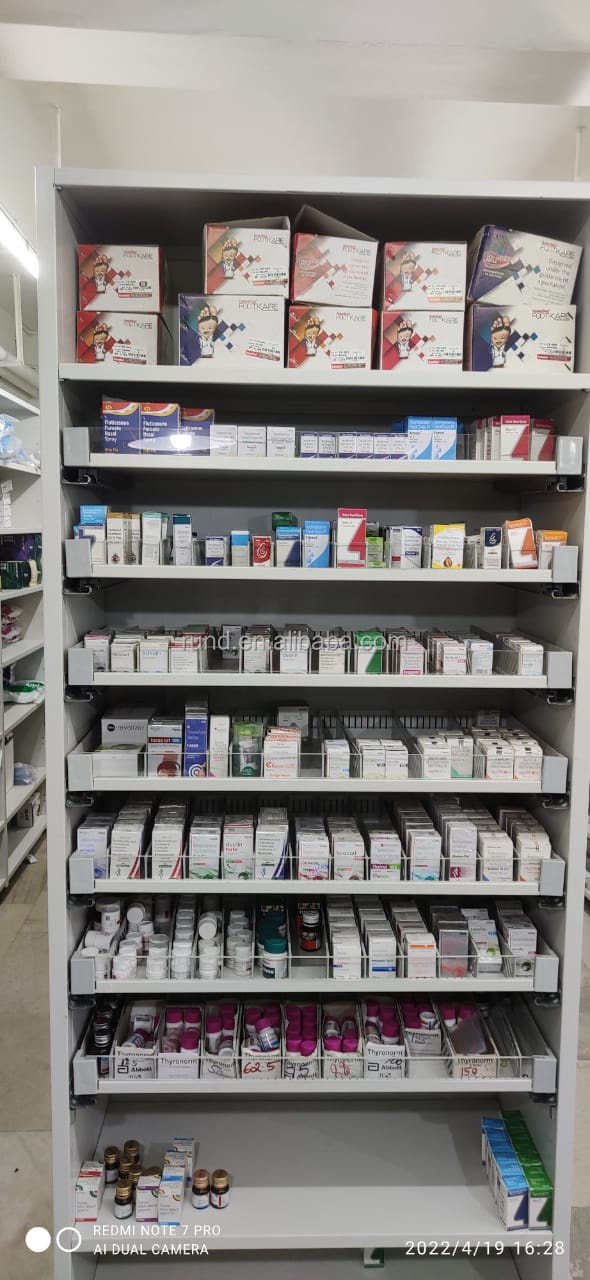 Pharmacy Shelving Detail 8