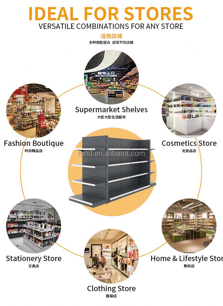 Supermarket Shelf and Display Rack Showcase 10
