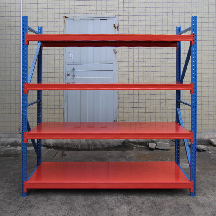 Heavy-Duty Light-Duty Corrosion-Protected Industrial Workshop Storage Racks Steel Warehouse Racks Stacking Shelves New Design