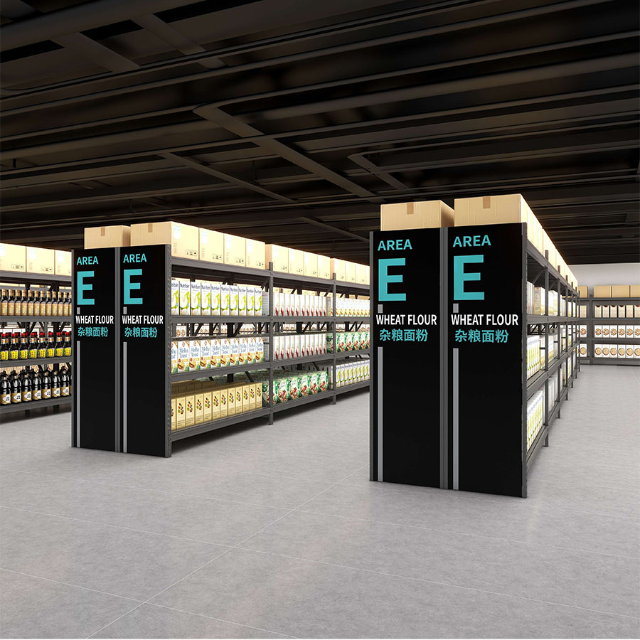 Hot Selling Steel Storage Cage Big Warehouse Heavy-Duty Moveable Rack with Shelves Moveable Move Cage