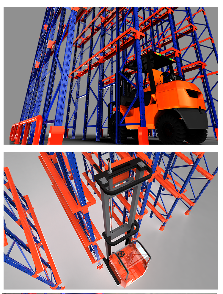 RD Heavy Duty Customized Metallic Mezzanine Rack for Factory Kitchen Supermarket & Warehouse-Sturdy & Durable Shelves