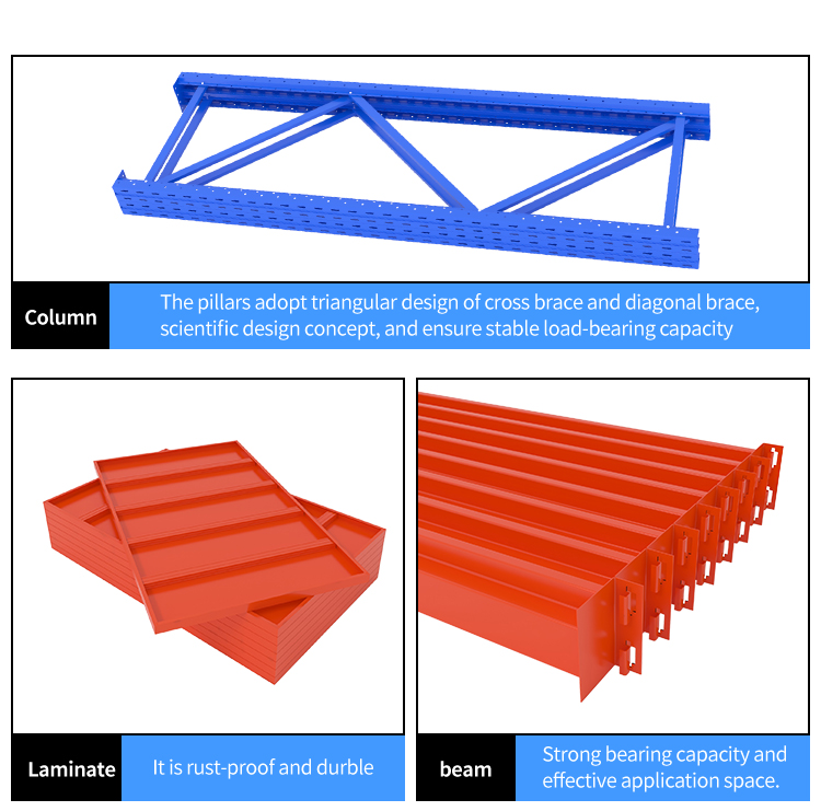 Heavy Duty Rack Shelf Customizable Warehouse Storage Shelves Large Sale Pallet Storage Rack Industrial Storage Rack