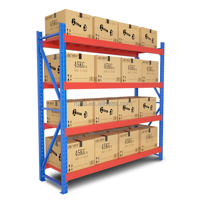 Factory Supply Customized Heavy-Duty Industrial Selective Pallet Rack Corrosion Protection 5 Layer Steel Shelves Electrostatic