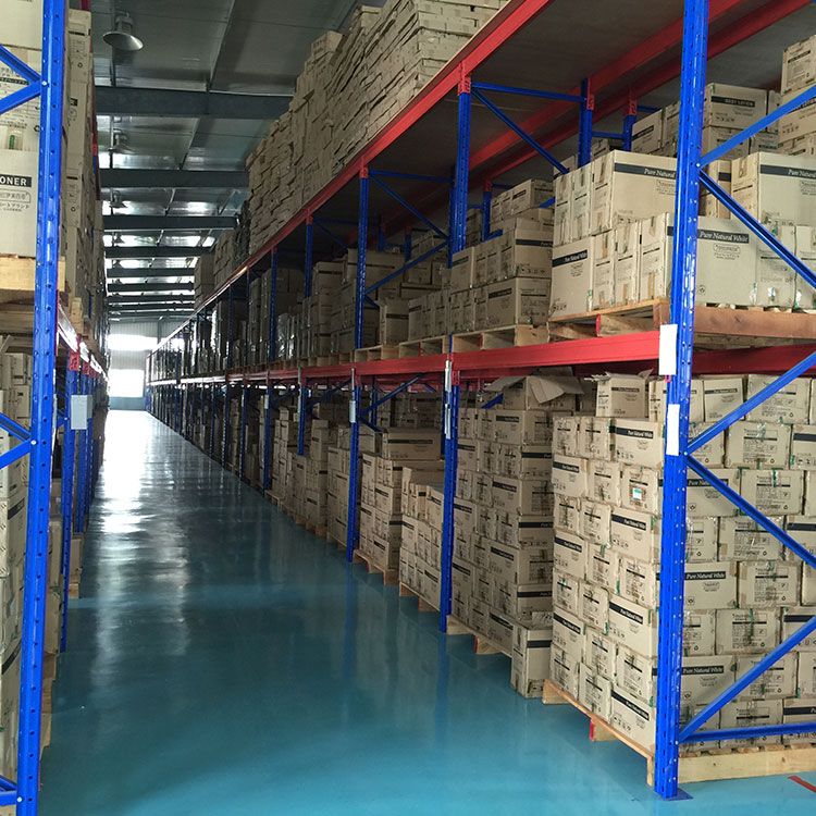 Heavy-Duty 5-Layer Steel Pallet Warehouse Racking System Certificated Storage Rack for Warehouse Pallets