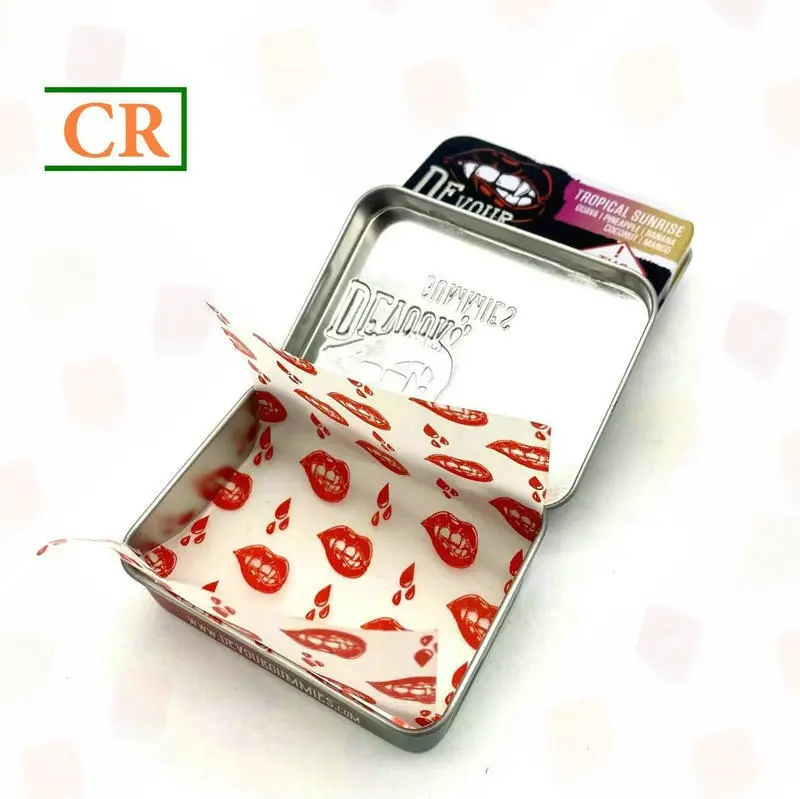 OEM 3.15 Inche Hinged Child Resistant Tin Box for Mints Manufacturer, Suppliers