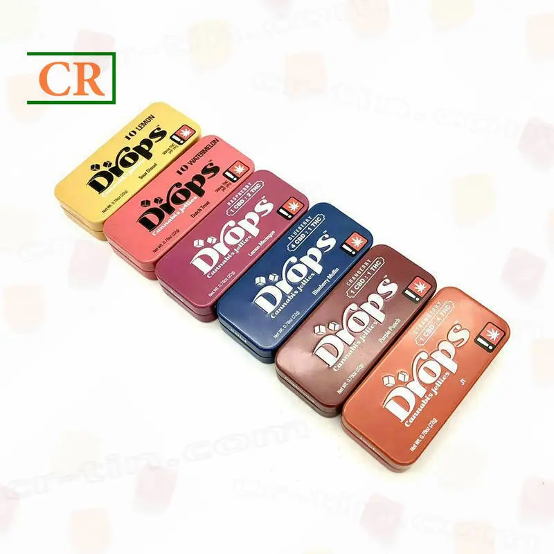 Custom Small Child Resistant Tin Box for Mints Suppliers, Factory