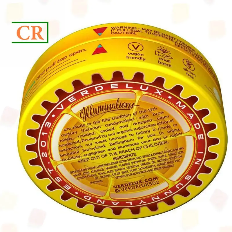 OEM Airtight Round Child Proof Tin Can Manufacturers, Suppliers