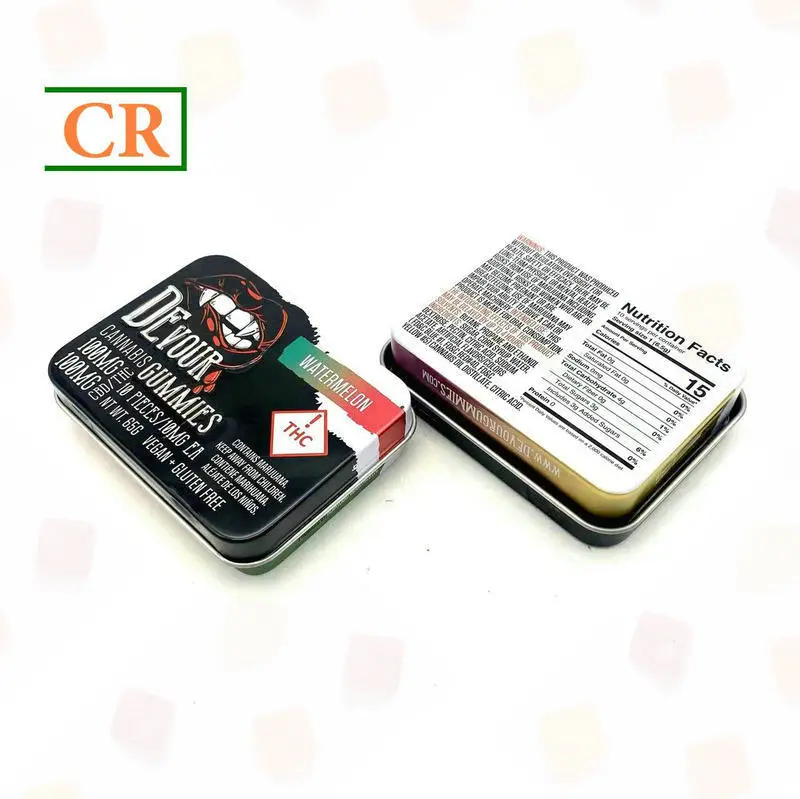 OEM Small Rectangle Child Proof Tin Box Supplier, Suppliers