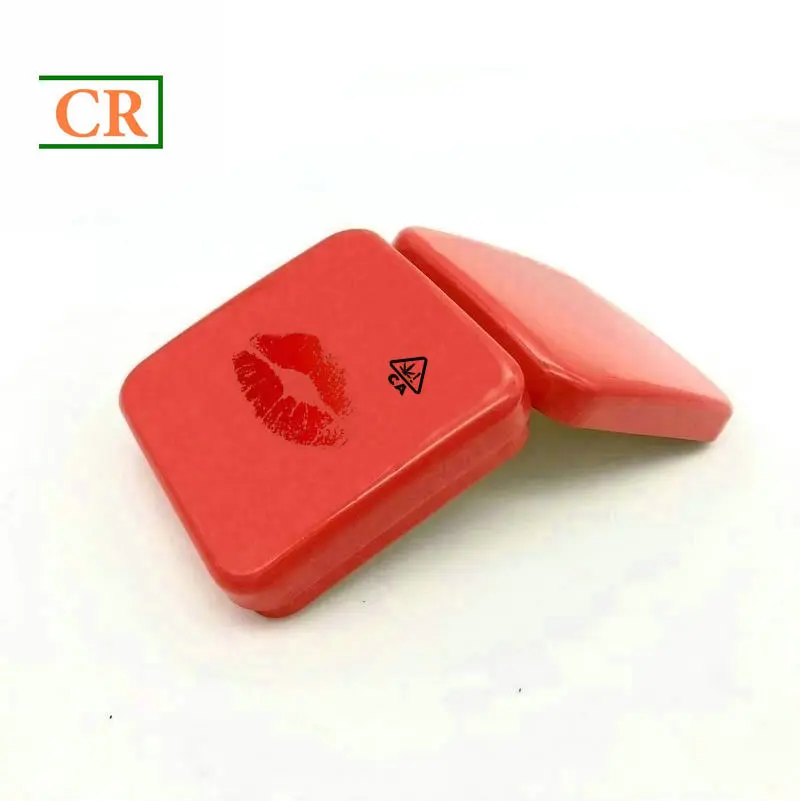 Custom Hinged Child Proof Metal Packgaing for Mints Manufacturers, Suppliers