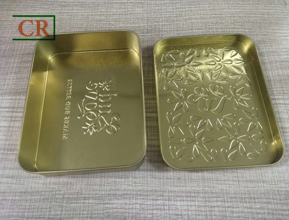 OEM Two-pieces Airtight Tin Box 4.88x3.9 Inches Factory, Factories