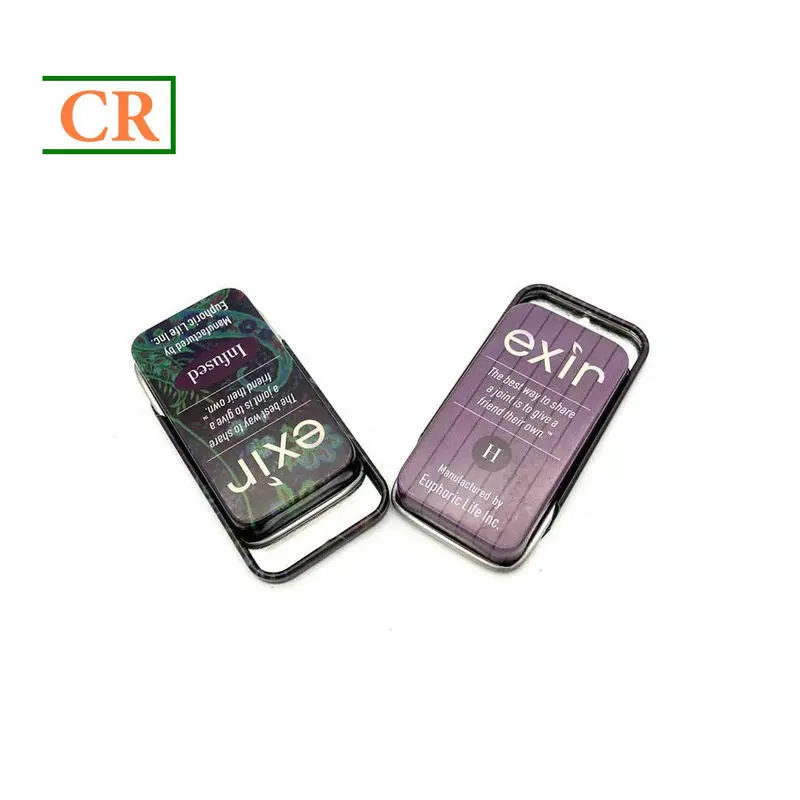 Custom Mini Slide Tin Box for Mini Prerolls Manufacturer, Factories