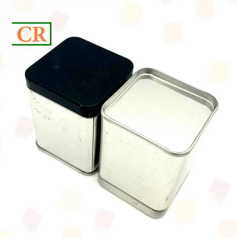 OEM Gummies Square Child Resistant Tin Box - 2.1x2.1 inches Manufacturers, Factory