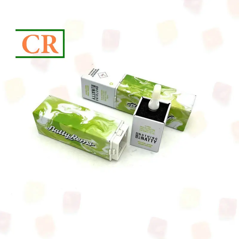 OEM 1.25 Inches Vape Cartridge Child Resistant Square Tin Tube Manufacturer, Factories