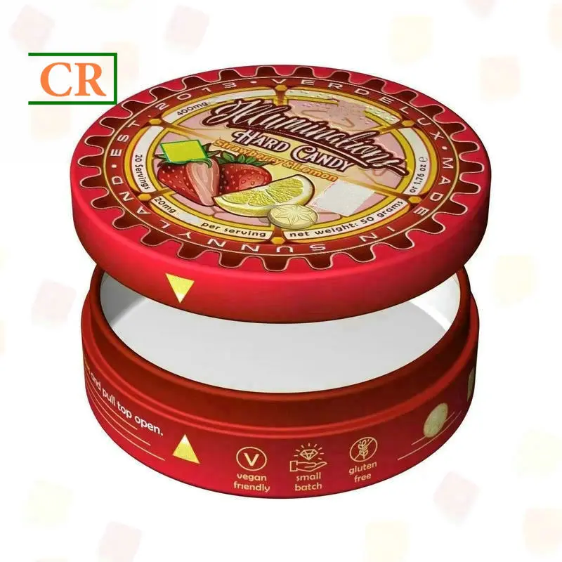 OEM Airtight Round Child Proof Tin Can Manufacturers, Suppliers