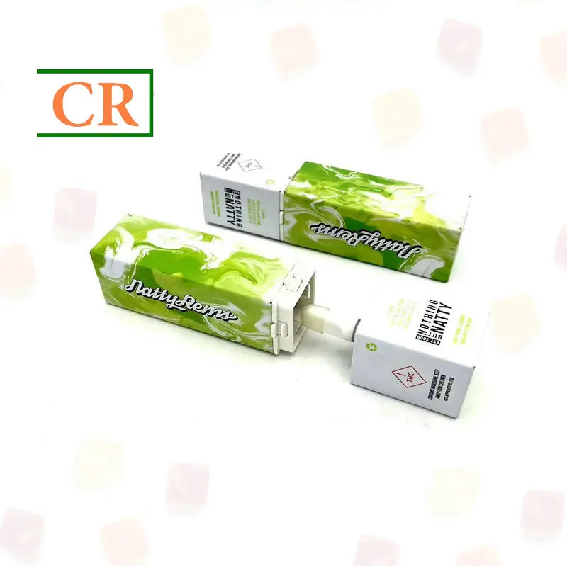 OEM 1.25 Inches Vape Cartridge Child Resistant Square Tin Tube Manufacturer, Factories