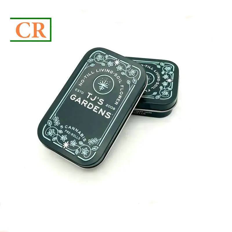 OEM Rectangle Airtight Child Proof Tin Box Manufacturer, Suppliers