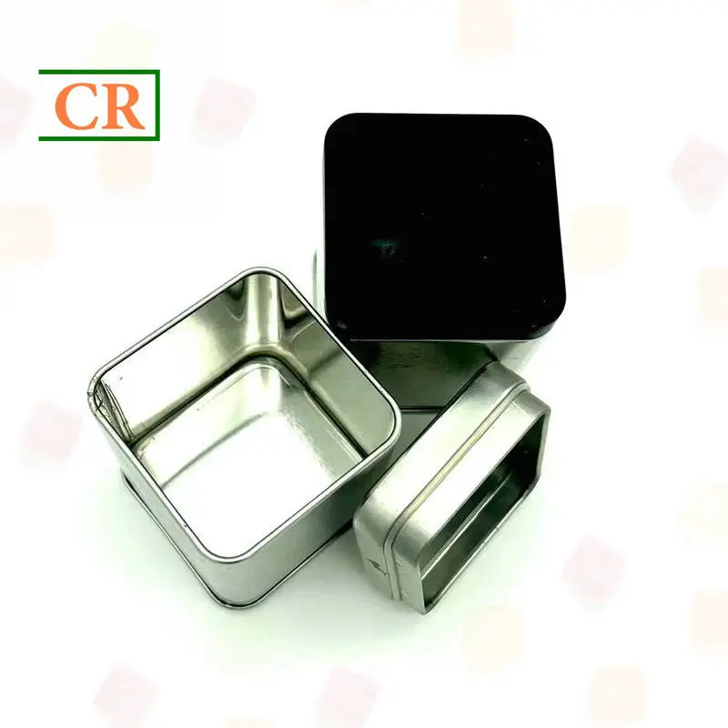Airtight Square Child Resistant Tin Box