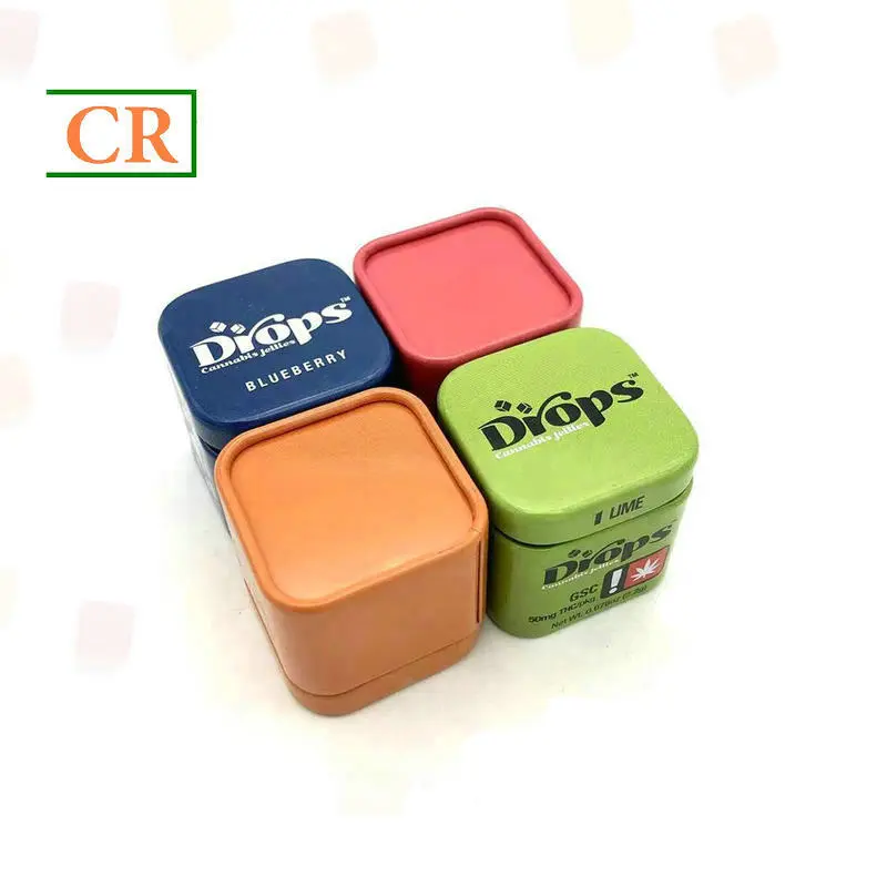 OEM Small Child Resistant Tin Cube for Jellies Manufacturer, Factory