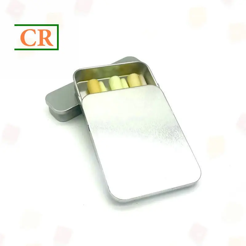 Custom Middle Size Child Resistant Slide Tin Case - 3.46x2.65 inches Manufacturers, Supplier