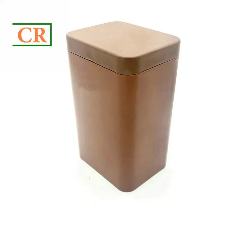 Custom 3 Inches Square Airtight Child Resistant Tin Box for Flower Manufacturers, Factories