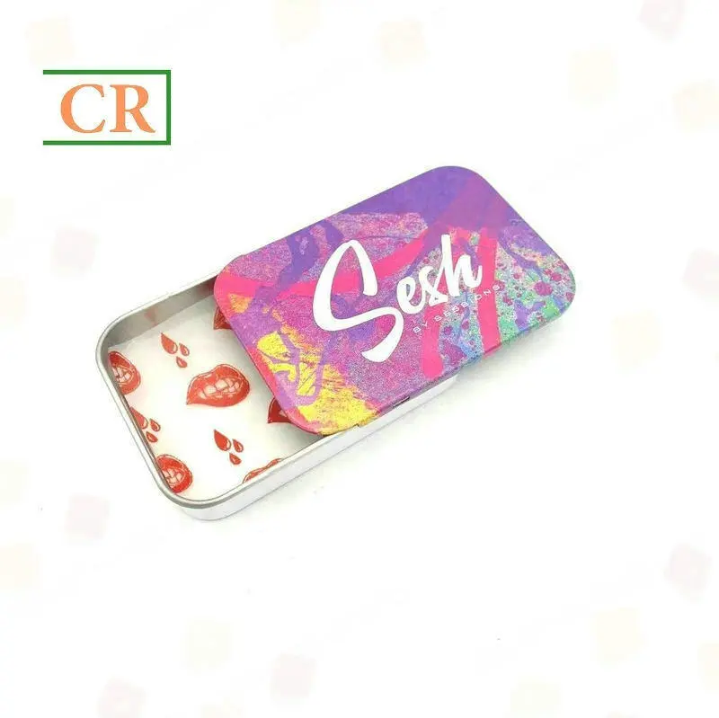 Custom Smaller Slide Child Proof Tin Can Suppliers, Factories