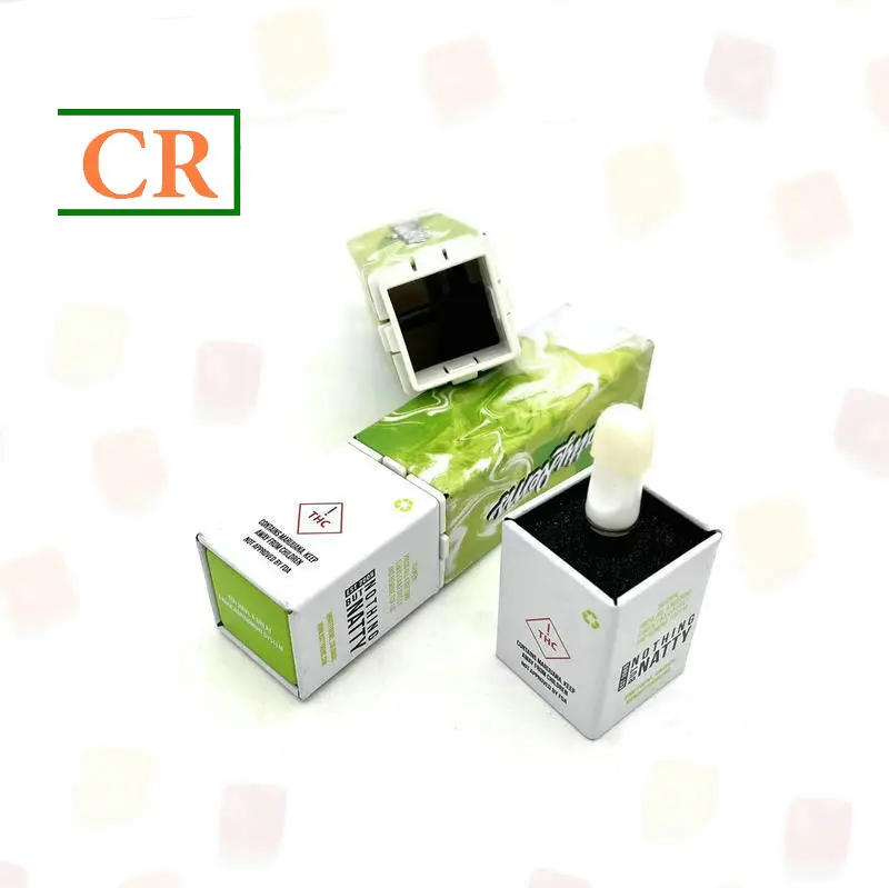 OEM 1.25 Inches Vape Cartridge Child Resistant Square Tin Tube Manufacturer, Factories