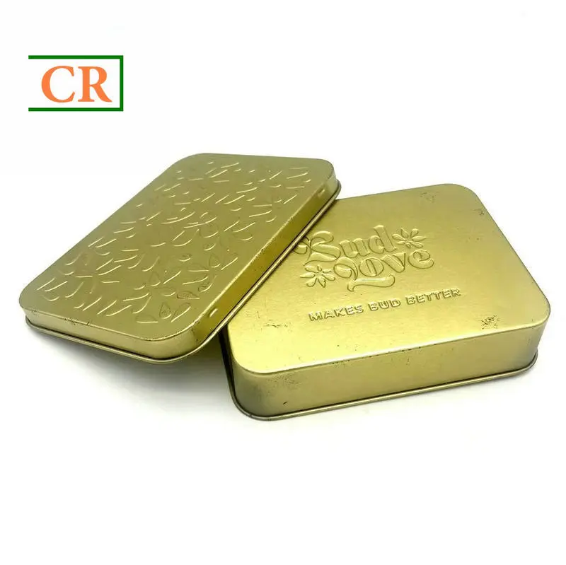 OEM Two-pieces Airtight Tin Box 4.88x3.9 Inches Factory, Factories