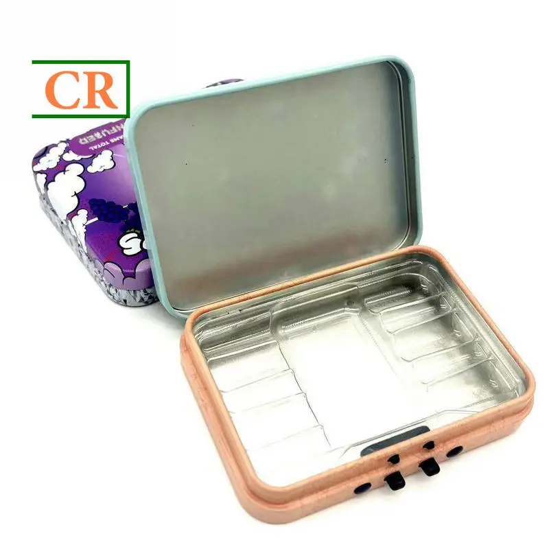 OEM Child Resistant Tin with Lock Manufacturer, Manufacturers