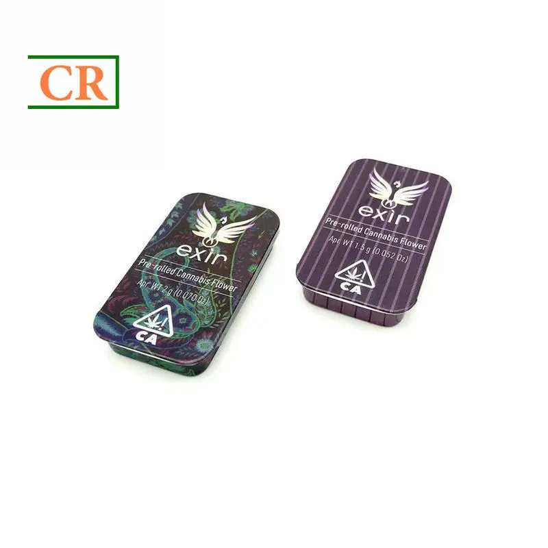 Custom 2.36 Inches Slide Tin Case for Mini Mints Supplier, Suppliers