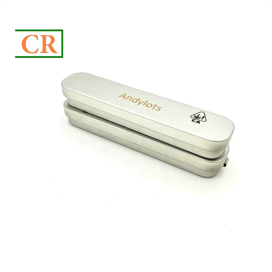 OEM Hinged Small Child Proof Tin Case Manufacturer, Factory