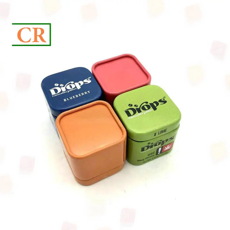OEM Small Child Resistant Tin Cube for Mints Factory, Factories