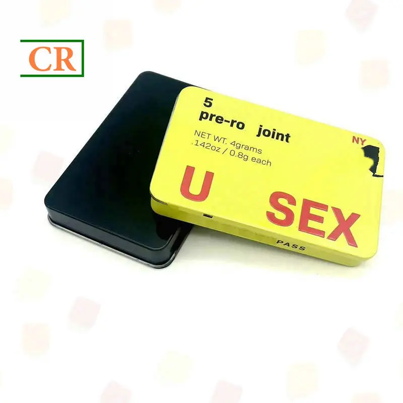 Custom Larger CR Slide Tin Case for King Prerolls Manufacturers, Factory