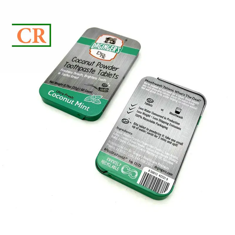 Custom Slide Tin Box for Half Gram Prerolls Manufacturer, Factory